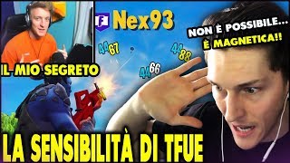 👉 PROVO la SENSIBILITÀ di TFUE è COME AVERE le HACK 😱 FORTNITE ITA [upl. by Emirak]