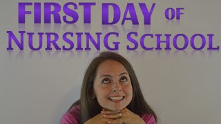 First Day of Nursing School  What to Expect during the First Week as a Nursing Student [upl. by Elita]