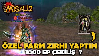 ÖZEL FARM ZIRHINI YAPTIM 1000EP ÇEKİLİŞ Metin2  Misali2 36 metin2 misali2 metin2pvp metin2tr [upl. by Tito]