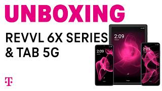 New REVVL Lineup 6x 5G 6x PRO 5G amp TAB 5G Unboxing  TMobile [upl. by Jefferson]