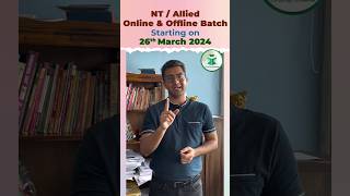 OnlineOffline Batch Starting on 26th March 2024  For HP NT and HP Allied Exam 2024  Join Now [upl. by Sremmus]