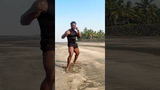 Beach Cardio Workout sports reels shorts youtube subscribe workout cardio viral motivation [upl. by Anitsenre]