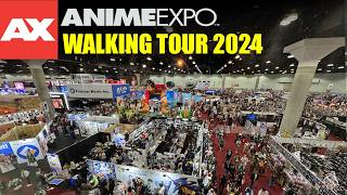 Anime Expo 2024 Full Walkthrough  walking tour 4K [upl. by Cristoforo]