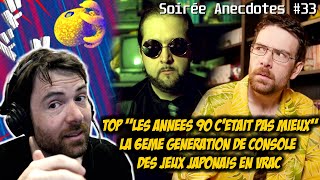 Soirée anecdotes  Bestof 33 TOP Les années 90  La 6eme génération  des jeux japonais en vrac [upl. by Notsecnirp]