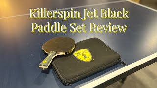 Killerspin Jet Black Paddle Review [upl. by Stewart587]