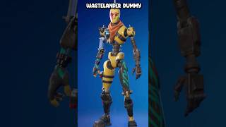 NEW Wastelander Dummy Skin  Fortnite Wastelander Dummys Level Up Quest Pack [upl. by Hannavas]