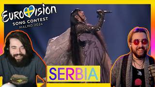 CANADIANS REACT TO Eurovision 2024  Serbia 🇷🇸 [upl. by Rockey]