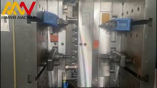 12 Cavity PET Bottle Preform Making Machine [upl. by Oisor]