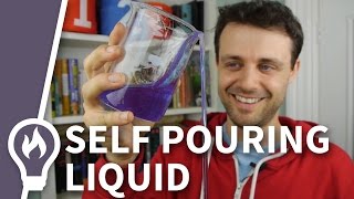 The liquid that pours itself  Polyethylene Oxide [upl. by Alahsal]