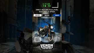 2899  LIFAN KPM  200CC MOTORCYCLE  CAFE RACER  STREET LEGAL  CHOPPER  VENOMMOTORSPORTSUSACOM [upl. by Pickens]