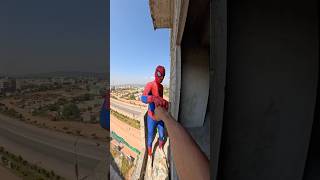 Spiderman parkour free runing pov😂parkourfreerun parkourlife parkour rooftop shortlife [upl. by Zora]