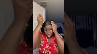 lace front wig install bodywave tutorial wiginstall fyp wig [upl. by Oinotnaesoj667]