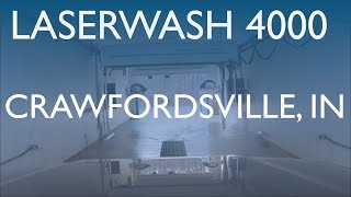 PDQ Laserwash 4000 Laserwash  Crawfordsville IN [upl. by Aluk]