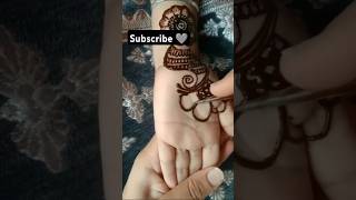 punjabi song punjabisong newsong mehndi easymendhi youtubeshortsfeed henna shorts ytshorts [upl. by Publius]