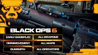 Black Ops 6 FULLY Leaked… NEW Gameplay Maps amp Weapons [upl. by Anaicul]