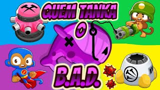 QUEM TANKA O BAD  CAMPEÕES VS BAD  BIG AIRSHIP of DOOM BLOONS TD 6  BTD6 [upl. by Sherye]