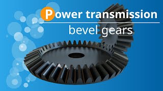 Bevel gears  angular gearbox  planar gear  crown gear [upl. by Briggs193]