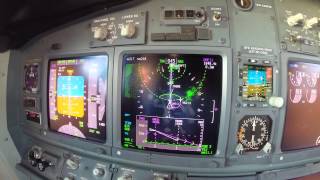 PFD view B737800  Murcia Approach RW05R [upl. by Sessylu]