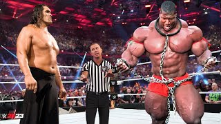 Full Match  The Great Khali vs Neck Monster  Iron Man Match 2023  WWE Dec 5 2023 [upl. by Niamrej]