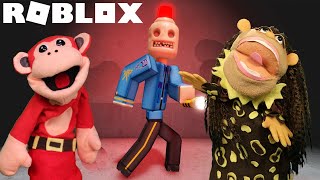 El Mono Juega ESCAPE SIREN COP  EL POLICIA LOCO DE ROBLOX El Mono Silabo [upl. by Henrietta]