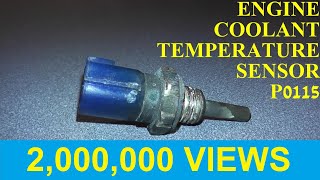 How to Test and Replace an Engine Coolant Temperature Sensor P0115  P0125 [upl. by Dall5]