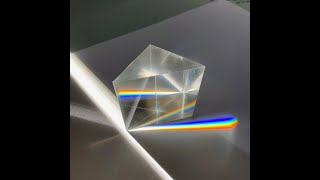 Prism  light spectrum refraction  rainbow [upl. by Afaw782]