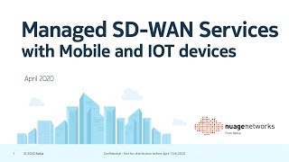 Introduction to SDWAN for Mobile and IoT for Service Providers [upl. by Laughlin]