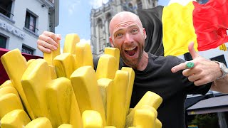 The Best Belgian Fries Tour In Antwerp Belgium 🇧🇪 [upl. by Alma283]