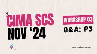 CIMA Strategic Case Study SCS November 2024 Rotomyne  Workshop 3 P3 [upl. by Gore]