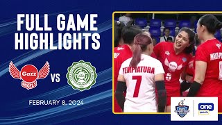 Petro Gazz Angels vs CSB Lady Blazers highlights  2024 PNVF Champions League – Feb 8 2024 [upl. by Bree]