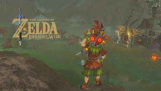 quotNEWquot Skull Kids Armor in Breath of the Wild BOTW MODS [upl. by Mcconnell]