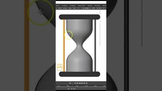 ⌛😀Como hacer un reloj de arena con Blender en 1 minuto [upl. by Yelekreb505]