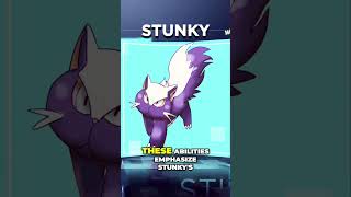 Stunkys Surprise Attack The Sneaky Stench Specialist Animated Warriorpokemon shorts [upl. by Espy]