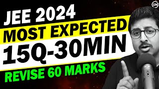 JEE 2024  NTAs 15 Most Repeated Questions Part 2  Revise 60 Marks in 30min  Eduniti  Mohit Sir [upl. by Amethist]