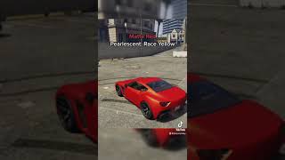 TOP 5 BEST COLORS  GTA 5 ONLINE  PART 1 [upl. by Huntley]