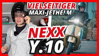 VIELSEITIGER MAXJETHELM  Nexx Y10 Unboxing amp Produktovorstellung  Helmexpresscom [upl. by Shanney]