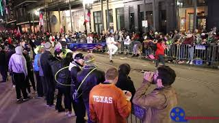 John Ehret Marching Band Marching In Krewe of Cleopatra 2022 [upl. by Anitsirhcairam]