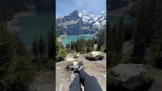 How to go to Oeschinensee in Kandersteg Switzerland Step by step guide travel [upl. by Yule]