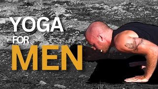 20Minute Beginner Yoga for Men  Build Strength and Flexibility [upl. by Sou]