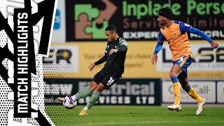 HIGHLIGHTS  Mansfield Town Vs Derby County [upl. by Ydnem]