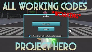 WORKING ALL CODE PROJECT HERO  100 SPINS [upl. by Ambie872]