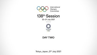 138th IOC Session  Day 2 Japanese [upl. by Siegel]