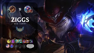 Ziggs Carry vs Neeko  NA Challenger Patch 144 [upl. by Ayatnohs]