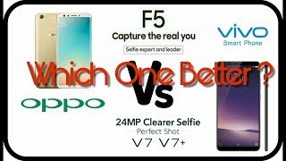 Vivo V7 Vs Oppo F5  Full Spesification Detail  Which One Better [upl. by Fennie]