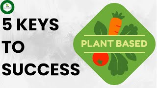 PlantBased Diet for Beginners 5 Keys to Success [upl. by Rennug]