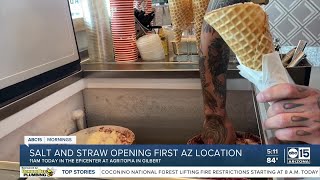 Salt amp Straw opening first Arizona location [upl. by Yecrad28]