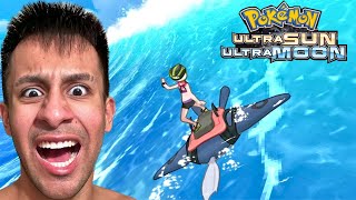 Pokemon Ultra Sun amp Moon  Walkthrough Part 6  MANTYKE SURFING [upl. by Ettelliw820]