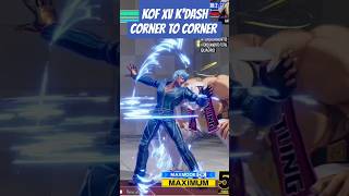 KOF XV KDASH COUNTER TO CORNER STUN TOD COMBO 98 HIT [upl. by Sucramej]