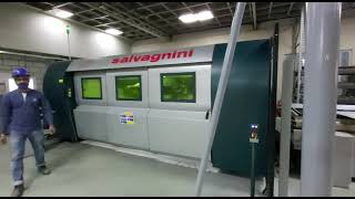 SALVAGNINI LASER MACHINE [upl. by Katt]