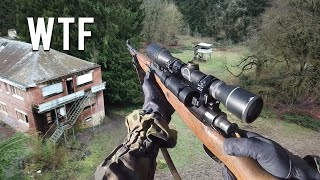 1942 German Made Kar98K Converted to Airsoft Gun  Counter Sniper Mission [upl. by Moina]